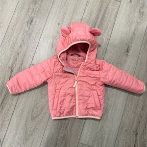 L.L. Bean Coral Baby Jacket with Hood